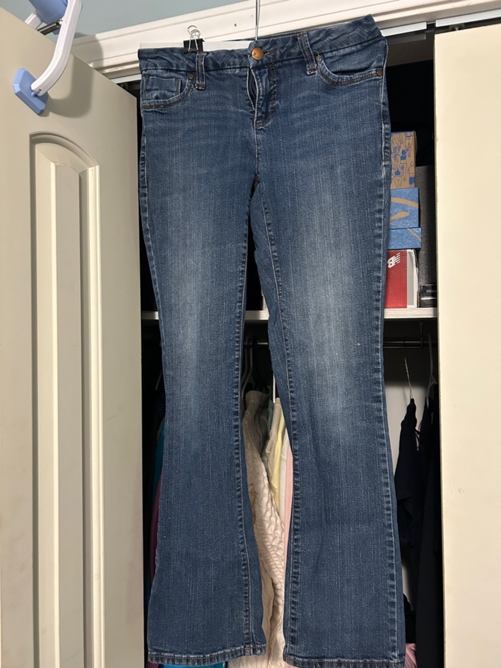 Faded Glory Mid Blue Flared Jeans